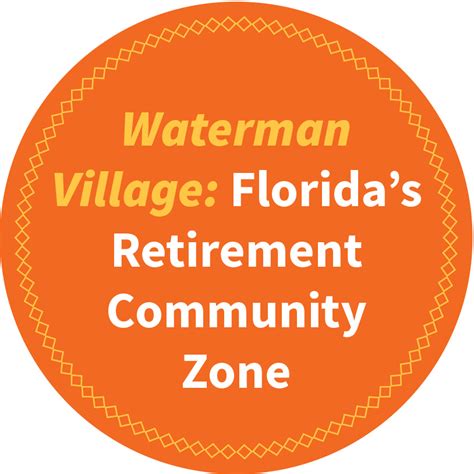 OFFICIAL SITE Waterman Village Retirement Community Florida.